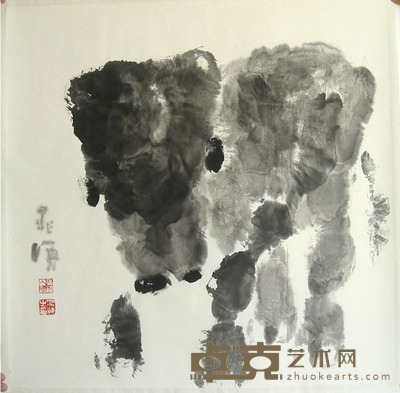 晁海 牛 68CM*68CM